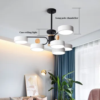 Nordiske kreative personlighed LED 220 V højhed justerbar loft lampe moderne minimalistisk hjem stuen soveværelse værelse belysning