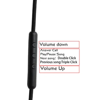 Hifi Audio Kabel Til Bose QC25 QC35 OE2i SoundTrue Soundlink Hovedtelefoner Snore Med Mic Volume Kontrol til iPhone og Android-Samsung