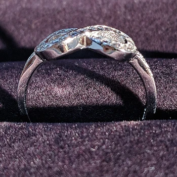 925 sterling sølv infinix ringe til kvinder Solid Real wedding, engagement R782