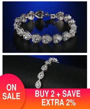 2021 nye luksus 18CM hjerte 925 sterling sølv armbånd armbånd til kvinder jubilæum gave smykker bulk sælge jul S5777