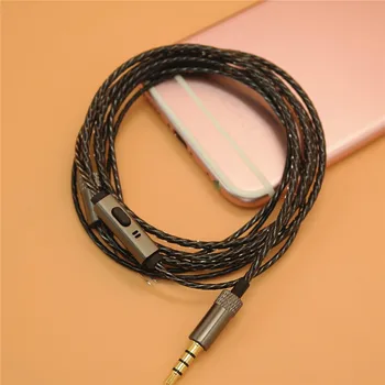 1,3 M HIFI Hovedtelefon Kabel-Reparation 3,5 mm Jack Hovedtelefon Hovedtelefoner Audio-Kabel 18 Core kobbertråd Reparation Udskiftning af Ledning Ledning Kabel