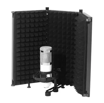 Optagelse Mikrofonens vindskærm Board Lyd-absorberende Dække Mikrofon Lyd Isolering Skærm, Lyd-bevis Plade