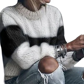 2020 Nye Ankomst Efterår Og Vinter Kvinder Sweater Koreansk Stil Langærmet Casual Pullover Slank Rullekrave Strikkede Trøjer