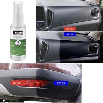 Køretøj, Bil Tilbehør, HGKJ-3-50 ml plast dele vulkanisering agent interiør læder vedligeholdelse renere Istandsætter Agent Læder