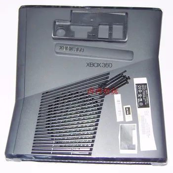 Høj kvalitet Komplet sæt Boliger Shell Tilfældet for XBOX360 Slim xbox 360-konsollen Slanke udskiftning gratis fragt