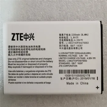 Original Li3822T43P3h675053 batteri passer til ZTE Blade QLux Q Lux A430 Q Lux 3g 4g 2200mah batterier