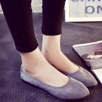 Fashion Kvinder, Damer Ballet Flade Sko Casual-Loafers Anti-slip Åndbar for Efteråret scarpe donna chaussure femme