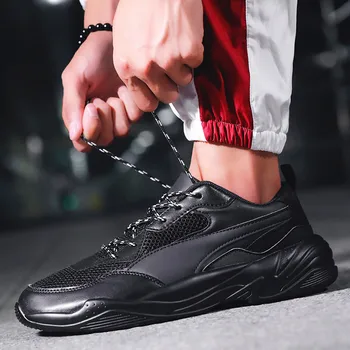 Mænd ' s lace-up afslappet sko mode air cushion løbesko street cool mænds sko Shoes De Hombre udendørs vulkaniseret sko