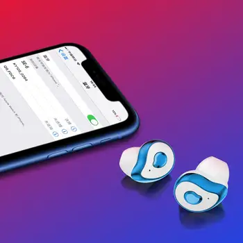 Bluetooth-5.0 Øretelefoner TWS Trådløse Sport Øre Vandtæt Stereo Hovedtelefoner Binaural med Opladning Boks til Samsung Galaxy Knopper