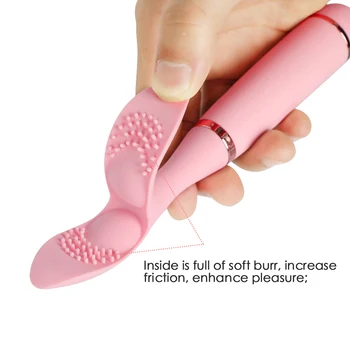 10 Hastigheder Massager Vibrator 2019 Nye Dobbelt Head Vibrator G Spot Vagina, Klitoris Stimulator Masturbator For Kvinder, Kvindelige Sex Legetøj