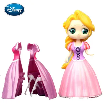 Disney 6stk Prinsesse Tøj, Legetøj Dukker Hånd Dukke-Serien Dukker Til Børn legehus til At Sende Piger Legetøj Fødselsdag Gaver