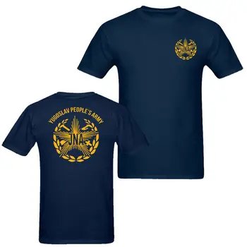 2019 Sjove Jugoslavien Special Police Navy Blå Mænd ' S T Shirt S-3Xl Dobbelt Side Unisex Tee