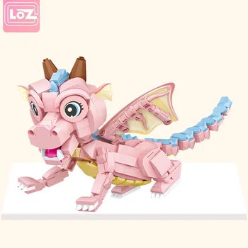 LOZ Blokke DIY Bygge Mursten Toy Søde Baby Dragon Model Legetøj til Børn, Juguetes Børn Gaver Piger til Stede 1122