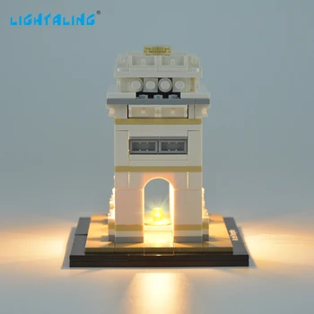 LIGHTALING Led Lys Kit For Arkitektur Arc De Triomphe Belysning, der er Kompatibelt Med 21036 17012 (Inkluderer IKKE Model)