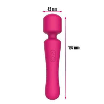 Yeain Magic Wand Massager AV Vibrator Vandtæt Erotisk Produkt Sex Legetøj til Kvinder G-Spot Multi-Speed Vibrerende Sex Maskine