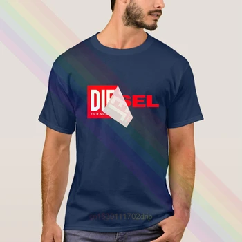 Diesel Papir Logo Klassisk T-Shirt 2020 Nyeste Sommeren Mænds kortærmet Populære Roman Tee Shirt, Toppe Unisex