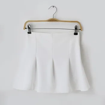 KPOP IU Lee Eun Ji Sommeren Nye mode hvide Nederdele kvinder koreanske vilde Høj Talje Mini Nederdel School-Piger, Sexet slank A-line Nederdel