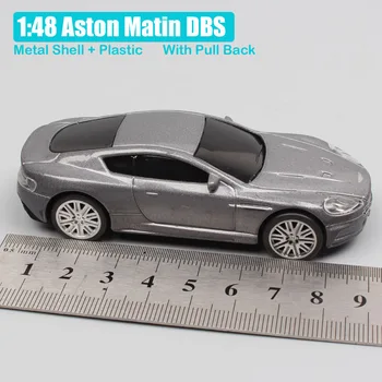 1:48 Skala Mini Aston Matin DB5, DBS Trække sig Tilbage, Han BD-5 Acrostar Jet Diecasts & legetøjsbiler Model Bil Legetøj Til Samling