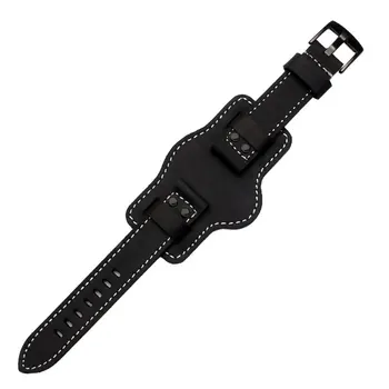 Håndled-beslag læder rem passer til Penahei Hamilton Rolex Universal Kæde 20 22mm for mænds Ure