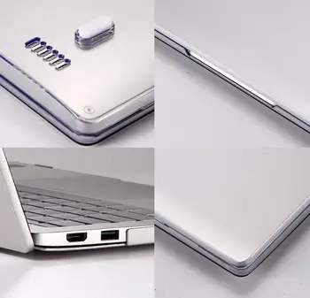 Transparent Sagen for Xiaomi Mi Notebook Air 13.3 krystalklart Hårdt Computer, Laptop, Beskyttende Cover til Xiaomi Air 13 tommer Sag
