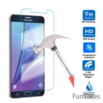 For Samsung Galaxy A5 A7 A8 + 2018 A3 A5 A7 2017 Hærdet Glas J1 J2 J3 J5 J7 2016 J510 Anti Ryste Screen Protector Film