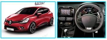 Aotsr PX6 Android 10.0 4+64G Bil Radio GPS-Navigation DSP For Renault Clio 2013 - Bil Stereo Video HD Multimedie DVD-Afspiller
