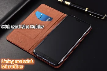 Krokodille Mønster I Ægte Læder Flip Phone Case-Kort Slot Holder Til Huawei S Smart Z/Huawei S Smart Phone Taske Cover Cqoue