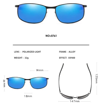 2020 Polariserede Solbriller Mænd Classic Dag Night Vision Sol Briller Sport Kørsel Briller Mandlige Spejl UV400 Tilbehør