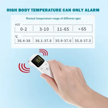 Panden Termometer berøringsfri Infrarød Termometer kropstemperatur Feber Digital Måle Værktøj til Baby Og Voksen 1stk
