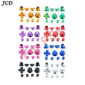 JCD Metal Bullet Knapper Thumbstick Cap L1, R1, L2, R2 Udløser-Knap D-pad Aluminium Knapper til PS4 Controller JDM-001 JDM-011