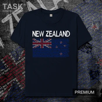 New Zealand Zealænder NZL herre t-shirt nye Toppe, t-shirt Kort ærme tøj sweatshirt landshold land flag, sommer casual