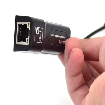 USB 2.0 til RJ45 Adapter/ 2X Mirco USB-Kabel LAN-Ethernet-Adapter til Amazon Fire TV 3 eller Holde GEN 2