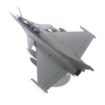 Skala 1/72 Dassault Rafale-Fly Fighter Trykstøbt Legering Display Model med Stå 21x16x8cm
