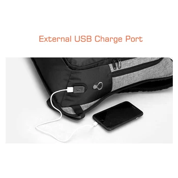 Crossten Dobbelt Anti-tyveri Eksterne USB-Afgift, 16