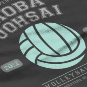 Team Aoba Johsai Casual T-Shirt Hot Salg Haikyuu Tee Shirt, Bomuld, O-Neck T-shirts