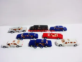 8stk / masse 1:87 Model Kit Tog ho skala miniaturer verdensplan luksus biler længere version Gratis Fragt