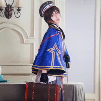 Anime Rozen Maiden Cosplay Kostume Souseiseki/lapislazuli Stern Cosplay Kostume Halloween Tøj Kvinder Kimono Sæt Med Hat