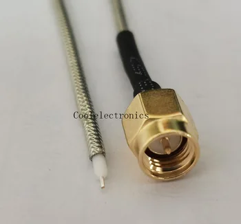 20pcs SMA Male Plug Single-end-Stik pigtail RG405 kabel-10cm
