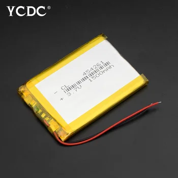 YCDC 1/2/4stk 3,7 V Lithium-Polymer-Batteri 454261 MP3-MP4 MP5 GPS Bluetooth Lille Stereo 1500 mAh Genopladelige Batterier
