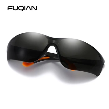 FUQIAN 2021 Nye Mode, Sport Solbriller Mænd Kvinder Stilfulde Kører Fiskeri, Vandring Sol Briller Vintage Beskyttelsesbriller UV400