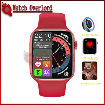 HW22 smart ur Bluetooth på 1,75 tommer smartwatch Kvinder Mænds ure reloj Ure til IOS Android PK IWO 12 13 8 11 xmax pro