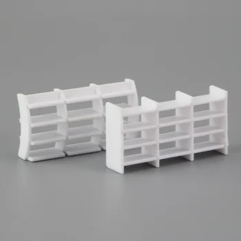 6stk Bygning sand bord model materialer indendørs møbler reol til receive1/75 1/50