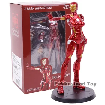 Iron Man-Iron Lady Pepper Potts PVC-Action Figur Collectible Model Toy