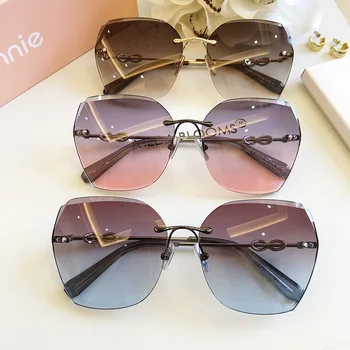 MS 2020 Kvinder Solbriller Nye Luksus Dekoration Kvindelige Brillerne Originale Mærke Designer solbriller Mode UV400