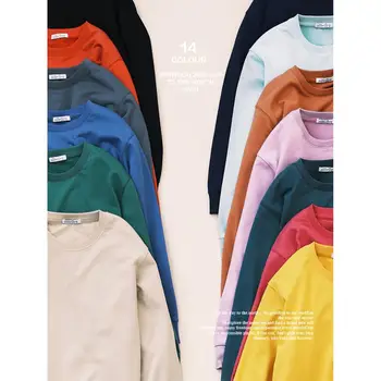 SIMWOOD 2020 efterår og vinter nye hættetrøjer mænd tekstur bomuld blanding Jersey Sweatshirt grundlæggende jogger o-neck plus size hoodie SJ110755