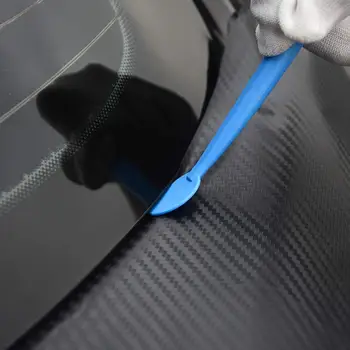 FOSHIO 7PCS Bil Wrap Vinyl Magnetiske Skraber Skraber Kit Carbon Fiber Film Mærkat Bil Indpakning Stick Micro Værktøj Window Tint Sæt