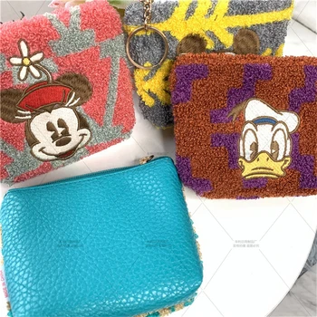 Disney Nye til efteråret og vinteren mønt pung ændre opbevaringspose Kreative tegnefilm Mickey, Minnie Mouse-tasten tilfælde damer pung