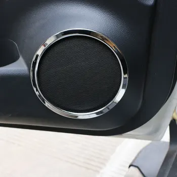 Zlotrd 4stk Til Nissan X-Trail Xtrail Rogue T32 2013 -2017 Bil Døren Lyd Stereo Lyd Dække Trim Ring ABS Diskant-Højttaler Dække
