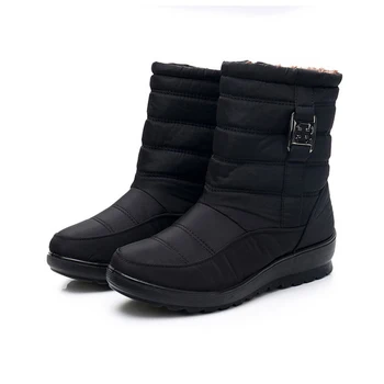 CEYANEAOwomen sne støvler vinter mærke støvler vandtæt antislip lys, komfortabel varme mor bomuld støvler plus size cottonE1873