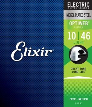 Elixir String El-Forniklet Stål Strenge med OPTIWEB Belægning, ALLE Modeller